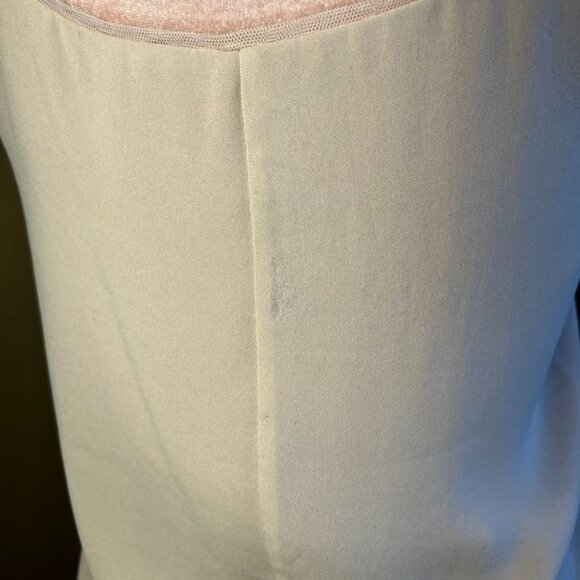 BCBG Maxazria Bianca Sequins Bare Pink Flowy Tunic Top Size XS - Picture 5 of 10